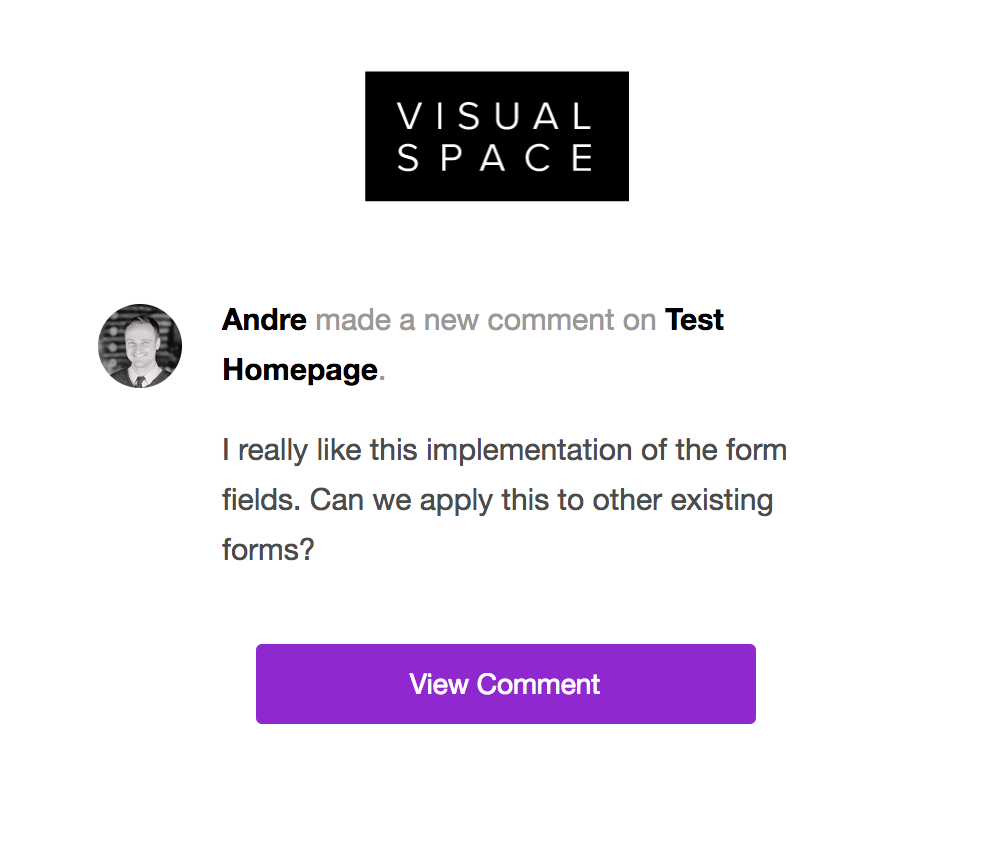 SureFeedback 2.6.0 - Websites and emails overhaul! Projecthuddle Emails