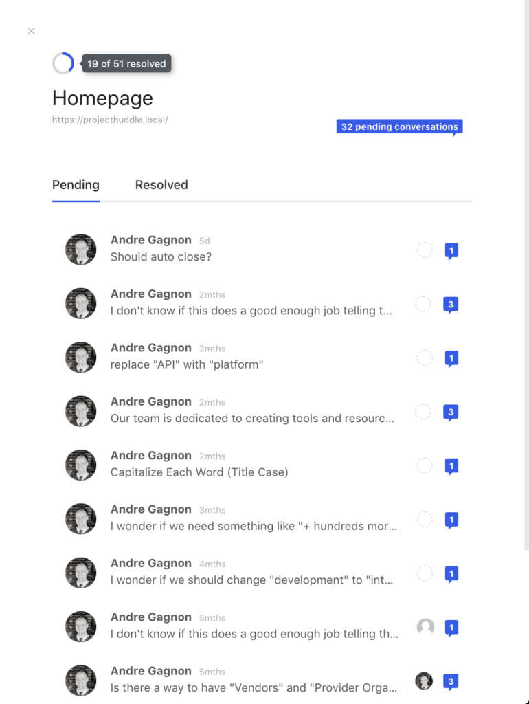 SureFeedback 3.2.0 Beta - Preview Comments Panel 770x1024