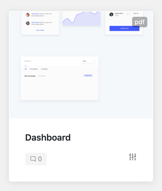 SureFeedback 3.2.0 Beta - Preview Pdf Mockups