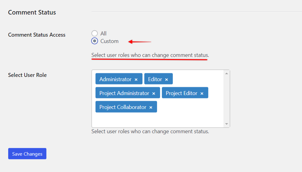 Introducing Comment Status in SureFeedback File BJaONbd0sE