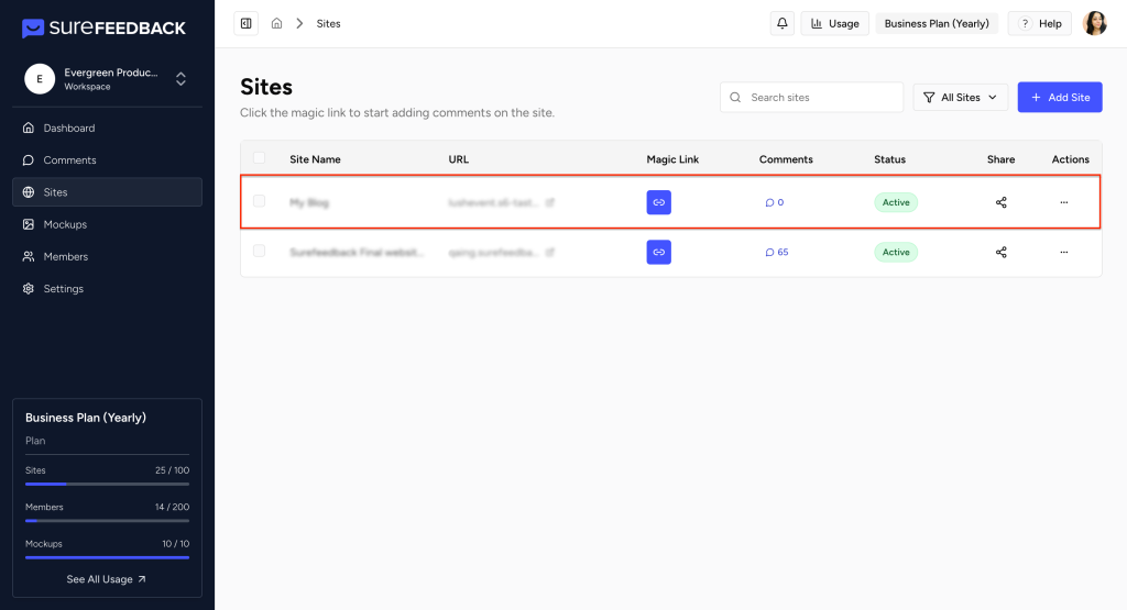 Getting Started With SureFeedback SaaS screenshot 2025 12 18 at 10.02.05 am edited