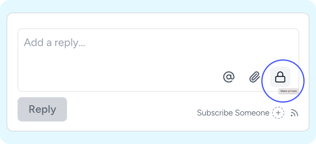 private comment image